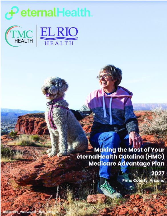 Cover of the eternalHealth Catalina 2027 Member Welcome Kit for El Rio Health & TMC Health members